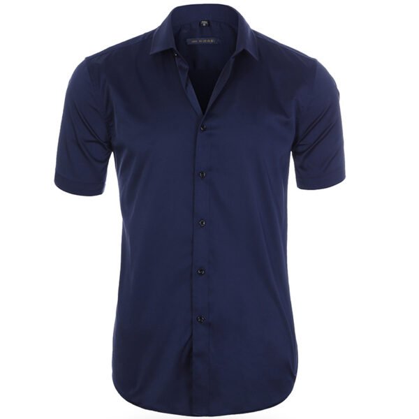 Camisa social Adulto manga curta (95% poliéster 5% elastano) - Image 11