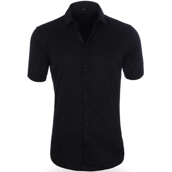 Camisa social Adulto manga curta (95% poliéster 5% elastano) - Image 8