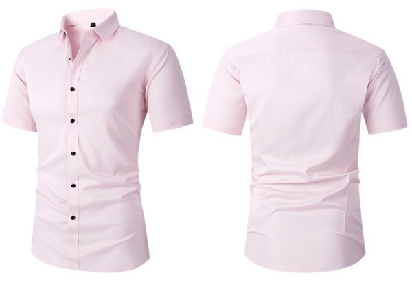 Camisa social Adulto manga curta (95% poliéster 5% elastano) - Image 21